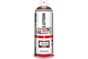 PINTYPLUS Aérosol de peinture EVOLUTION 520cc RAL 8011 Nut Brown