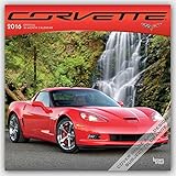 Corvette 2016 - 18-Monatskalender: Original BrownTrout-Kalender [Mehrsprachig] [Kalender] (Wall-Kalender) by 