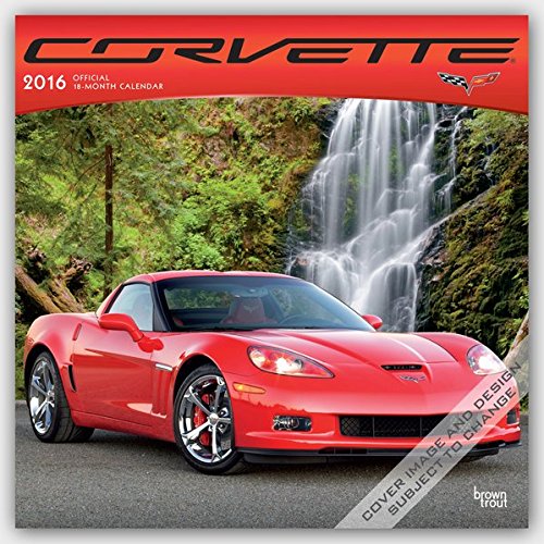 Corvette 2016 - 18-Monatskalender: Original BrownTrout-Kalender [Mehrsprachig] [Kalender] (Wall-Kalender)