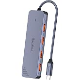 VegGieg 4 Portlu 10Gbps Type-C to 4*USB-A 3.2 Gen2 USB &Ccedil;oklayıcı D&ouml;n&uuml;şt&uuml;r&uuml;c&uuml; Hub