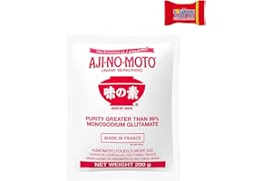 ‎TRINOVI.COM AJINOMOTO - Monosodium Glutamat, (1 X 200 GR), Mononatriumglutamat (MSG), Hochwertiger Geschmacksverstärker für asiatische und internationale Küche - Trinovi