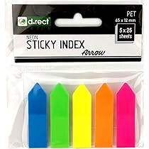 Segnapagina Adesivi - 800 Pezzi Riposizionabili, 8 Colori Neon, Per Libri E Appunti, Scrivibili E Impermeabili - Foto 7