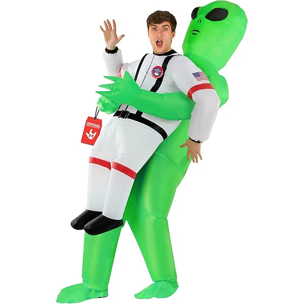 Morph Enorm Opblaasbaar Rood Wacky Waving Kostuum Voor Volwassenen Eenheidsmaat 1013849189