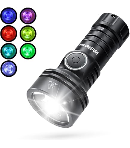 Wurkkos TS12 Torcia LED Ricaricabile Mini 1050 Lumen - Impermeabile IP68 Per Campeggio, Caccia Ed Emergenza