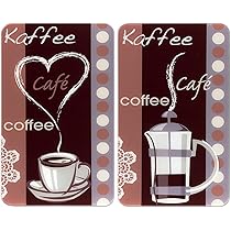 Copri-piano Cottura In Vetro - 2 Pezzi Multiuso Per Cucina, Facile Da Pulire E Anti-graffio - Foto 3