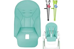 KELOPPASIT Housse de Chaise Haute de Rechange pour Chaise Haute GR-ACO | Coussin de Chaise Haute pour bébé pour peg PE-rego | Housse de Rembourrage de siège de Chaise Haute multifonctionnelle | Rembourrage Doux