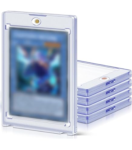 Ultra Pro 15214-UV: Mini Portacarte A Scatto, Confezione Da 10, Protezione UV.