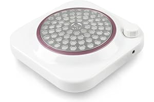 ANGNYA Nail Dust Collector for nails salon, Adjustable Suction, 40w Extractor Vacuum Dust Collector Powerful Nail Fan for Acrylic Nails Polishing & Remover