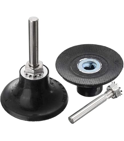 TOOLSTAR Lot De 25 Disques Ponçage Rapide 50 Mm Grain 80 - Oxyde D'Aluminium Pour Outils Rotatifs