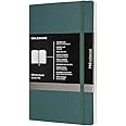Moleskine PRO Notebook, Soft Cover, Large (12.7 cm x 21 cm) Professional Project Planning, Forest Green, 192 Pages