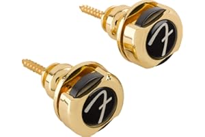 Fender©"Infinity" Strap Locks - 360° Rotation - Or