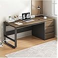 NKX Multifunctional Computer Table And Office Desk With 3 Drawers