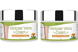 ZUYOKI Varicose Veins Cream for Legs, Spider Leg Repair Cream, Effective Treatment of Varicose Veins & Spider Veins, Improve Blood Circulation, Relieve Pain of Legs (2Pcs)