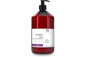 B.O.T COSMETIC & WELLNESS B.O.T. Cosmetics & Wellness - Olej z Pestek Winogron 100% Czysty i Naturalny | Tłoczony na Zimno | Idealny dla Skóry | Pojemność 500 ml