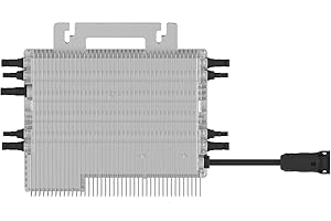 Home Trends® Deye SUN-G4-EU-Q0 1600W Mikro Wechselrichter neue Generation mit Ralais Solar PV (HTDYG4-1600 ohne Kabel)