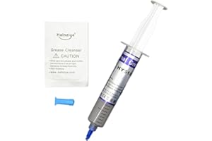 Halnziye Chivs86 PC Cooling® HY510 Grey Silicone Thermal Grease Paste Compound for CPU VGA GPU XBOX PS (30G Syringe Tube)