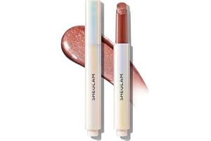 ‎SHEGLAM SHEGLAM PoutPerfect feuchtigkeitsspendender fester Lipgloss nicht klebriger Lippenstift mit Kokosnussöl-Gold Rush