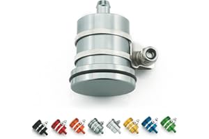 Heinmo de frein pour moto Maître-cylindre d'embrayage Réservoir de liquide du réservoir d'huile de coupe universelle pour Ducati pour Honda Kawasaki Suzuki Yamaha Triumph tous les modèles et années