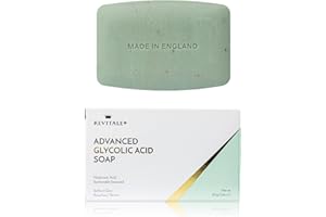 Revitale Jabón Avanzado con Ácido Glicólico – Barra para Suavizar, Iluminar, Renovar y Rejuvenecer
