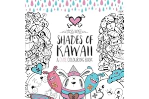 Shades of Kawaii: A Cute Colouring Book