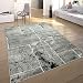 Produktbild Paco Home Designer Teppich Modern Trendig Meliert Steinoptik Mauer Muster Wohnzimmer Grau, Grösse:200x280 cm