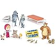 Simba - Masha and the Michka - Mini Universe Set - 7 Figurines + Accessories - 109301048