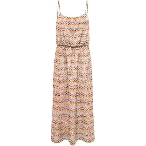 Onlnova Life Strap Maxi Dress AOP PTM, Black/Aop: 491 Black Daze, 40