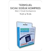 Zemra Termojel Sıcak Soğuk Kompres 11X11 Cm - Kumaş Buz Jel - Termojel 2 Adet