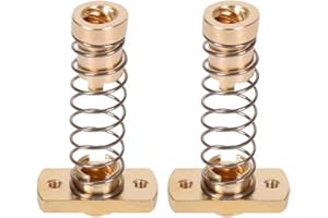 POLISI3D Dado a molla CR10 anti-backlash, per eliminare il gioco dell'asse Z, ideali come upgrade per le stampanti 3D Ender 3 Ender 3s Ender 3 Pro V2 CR-10 Tornado, per vite filettata Acme da 8 mm, 2 pezzi