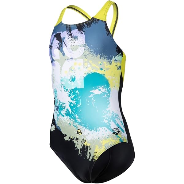 Arena Costume da Bagno Bambina Tropical Summer Jr Tankini, Rosso