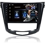 Dasaita 10.2" Android 9.0 Autoradio mit Navi Eingebautes Carplay für Nissan X-Trail Qashqai j11 Rouge 2019 Autoradio Bluetoot