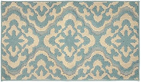 Jean Pierre Elizabeth 20 x 34 in. Loop Accent Rug, Mineral Blue/Berber