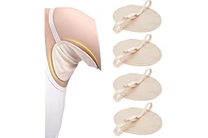 FJYXCHENXM 2 Pair Underarm Sweat Pads Universal Armpit Sweat Pads Arm Pit Guards with Adjusted Shoulder Strap for Men Women