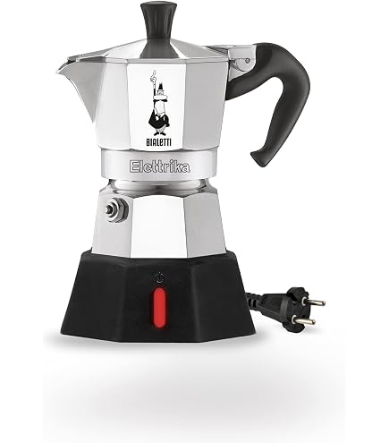 Ariete Moka Aroma 1358, Electric Moka 2/4 cups, Auto-off, Keeps coffee hot for 30 minutes, 400W, White (by De'longhi Group