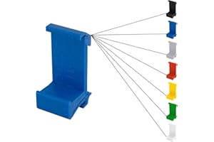 SHELLY HUTSCHIENENHALTER PW3D Shelly Plus Hutschienenhalter/Adapter Flat DIN Rail bracket (35mm) (Weiß)