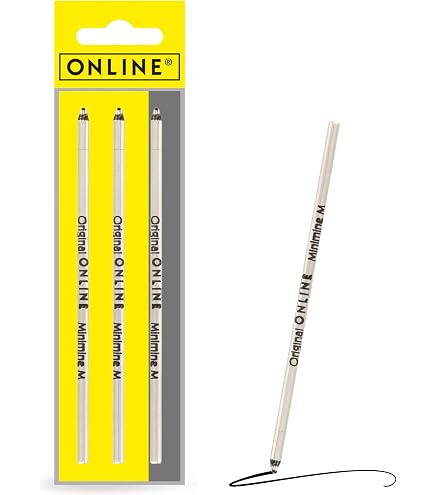 Black Marlen Needlepoint Ballpoint Pen Refill