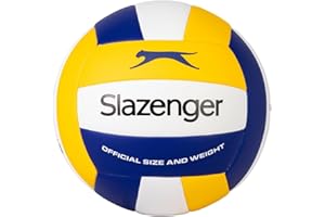 Slazenger Strike Volleyball Ball Blue/Yellow One Size