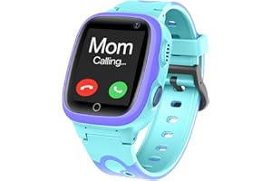 JOYMENT Kids Smart Watch LBS Tracker,Smartwatches for Children Kids with SOS Anti-Lost Math Game Call Camera Touch Screen Game Alarm for Boys and Girls