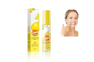 HOUSN Mundspray,Mundspray Mit Fruchtgeschmack,Mundspray Gegen Mundgeruch,Zitrone Mund Spray,BekäMpft Mundgeruch Und Karies,Reduziert Mundtrockenheit Und Sorgt FüR Frischen Atem