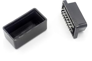 LoongGate Mini OBD II Connettore Maschio Alloggiamento del Dispositivo, OBD2 16 Pin Caricabatteria J1962 Connettore con Alloggiamento(T10mm)