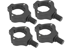 YOSOO HEALTH GEAR Tête de Support de Canne à Pêche, Tête de Support Magnétique de Pêche, Tête de Support Magnétique 4PCS Réglage Automatique Accessoires de Support de Support de Queue de Canne à (Noir)