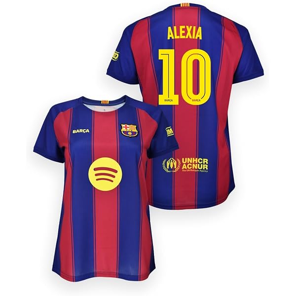 FC Barcelona Alexia Dorsal Trikot Nr. 11, Replik, offizielles