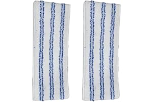 BEAUTYFAN Lot de 2 serpillères en microfibre pour Polti Vaporetto Kit Vaporflexi Brush Eco Pro 3.0