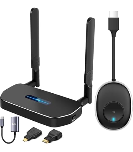 Wireless HDMI Transmitter and Receiver 4K, Binken 820Ft/250m