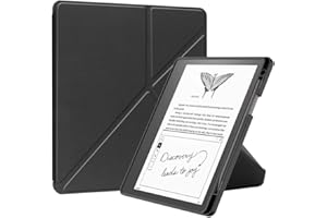 Kepuch Custer Cover per Kindle Scribe 10.2" 2022,PU-Pelle Case Custodia per Kindle Scribe 10.2" 2022 - Nero