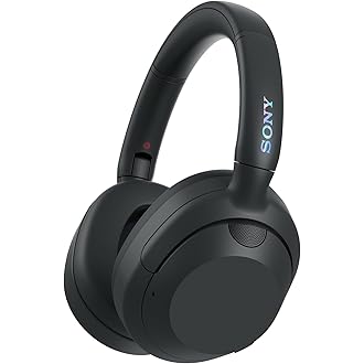 Sony ULT Wear WH-ULT900N Noise Cancellation Wireless Bluetooth Over Ear Headphones with Massive Bass, Up to 50Hrs Battery-Black*##*Black