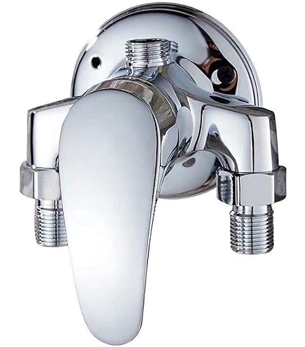 Rubinetto Doccia A Vista In Ottone - Miscelatore Per Acqua Fredda/Calda - Foto 2