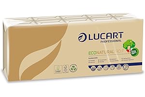 ECO NATURAL LUCART Confezione da 10 confezioni da 9 fazzoletti tascabili economici profumati lucart ce735