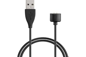 kwmobile kompatibel für Xiaomi Mi Band 7 / Band 6 / Band 5 USB Ladekabel - Charger für Smart Watch - Fitnesstracker Ersatzkabel
