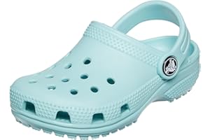 Crocs - Zuecos clásicos para niños, aguamarina, talla 24/25